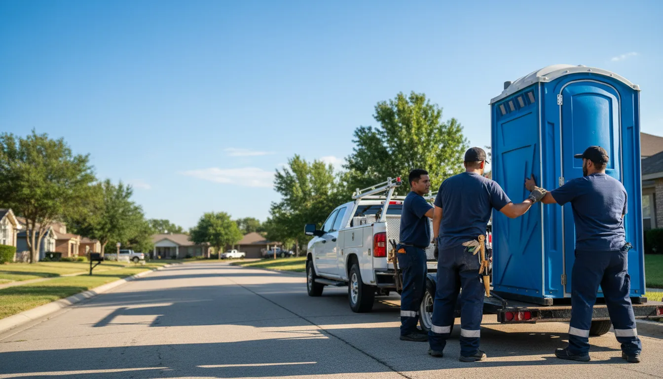 Portable Toilet Rental in Elmer, OK near me